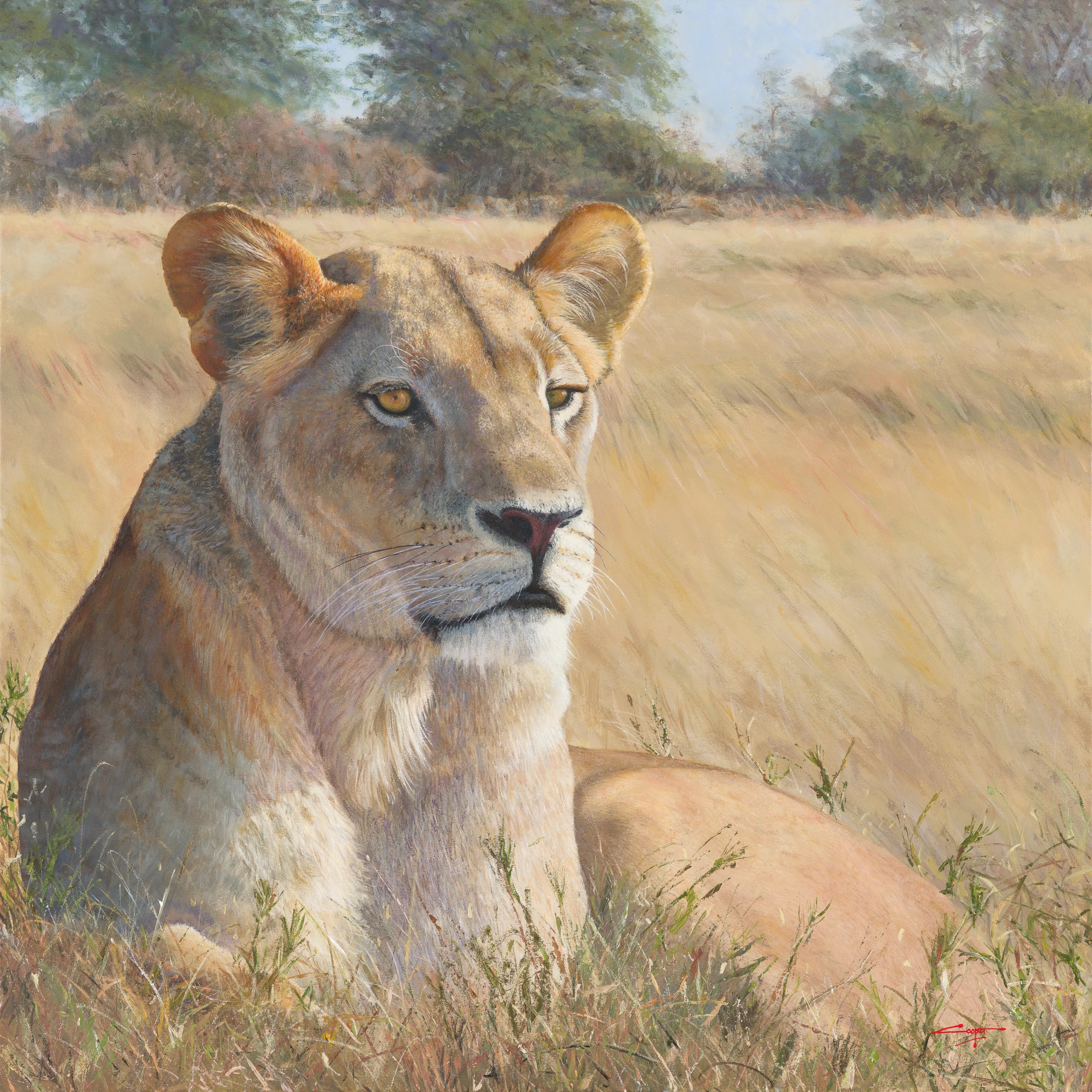 African wildlife paintings