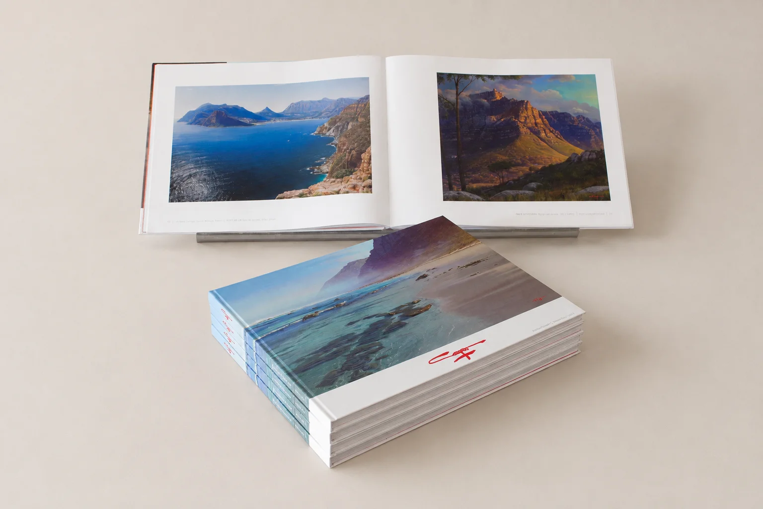 Coffe table art book by Andrew Cooper