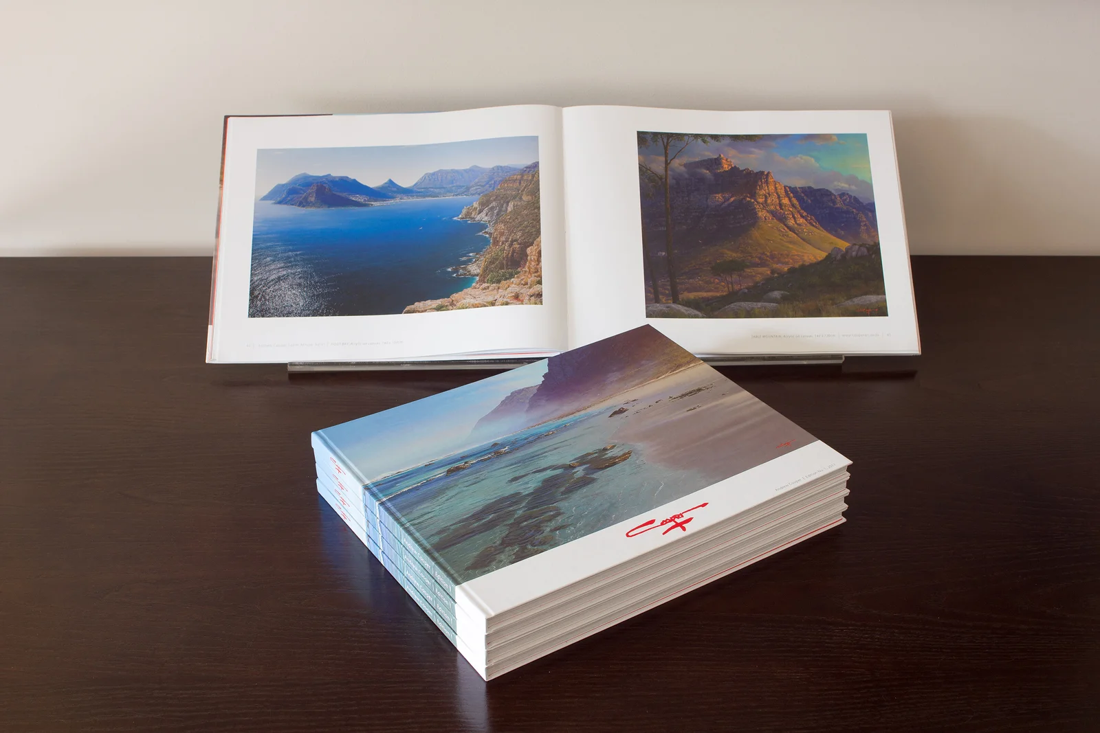 Coffe table art book by Andrew Cooper