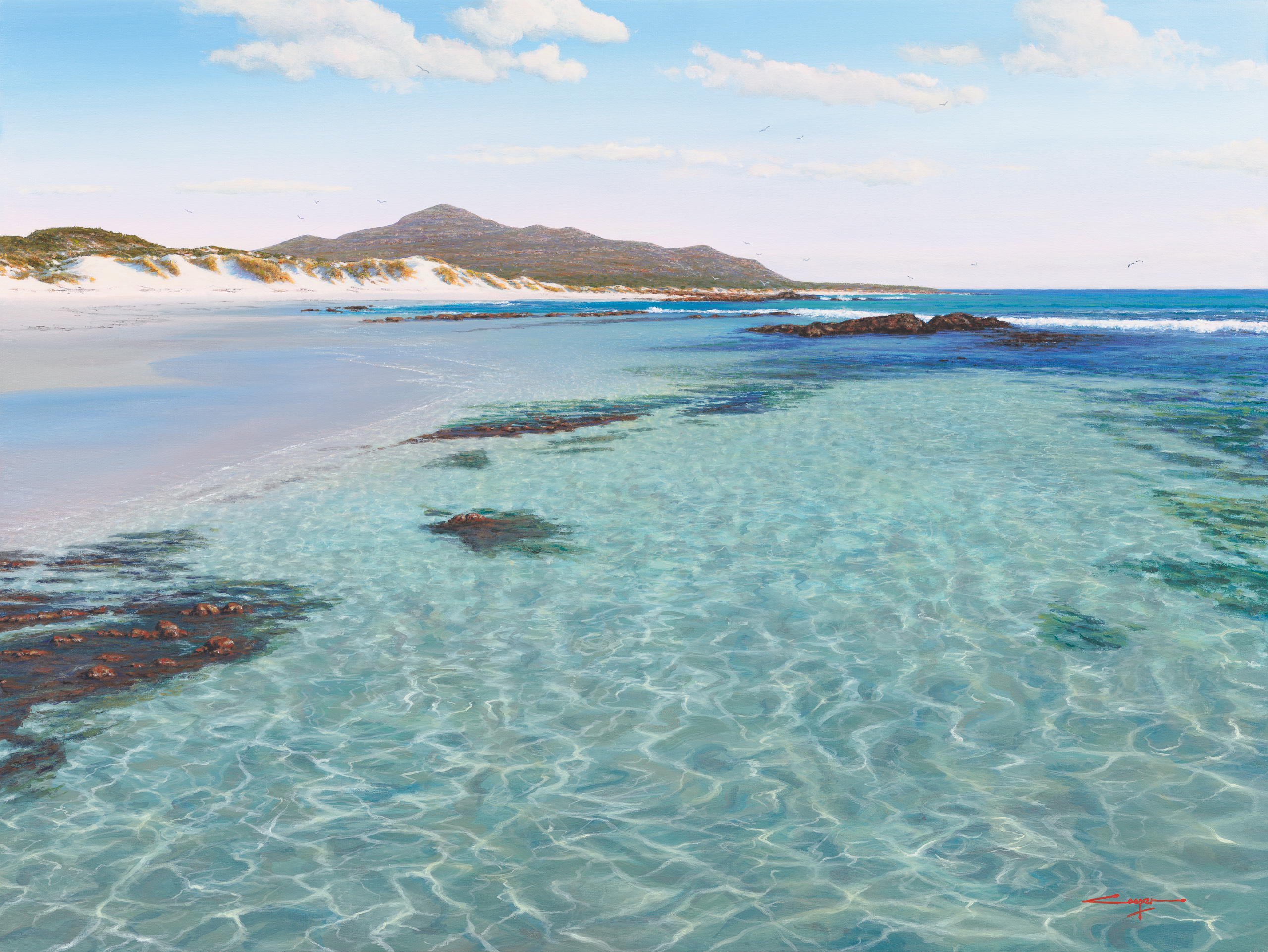 Western Cape seascape paintings