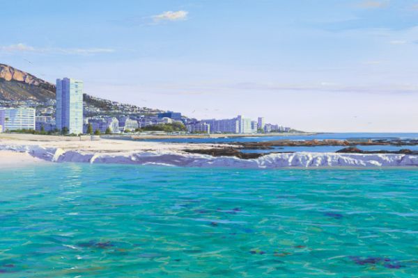 Seapoint Tidal Pool painting